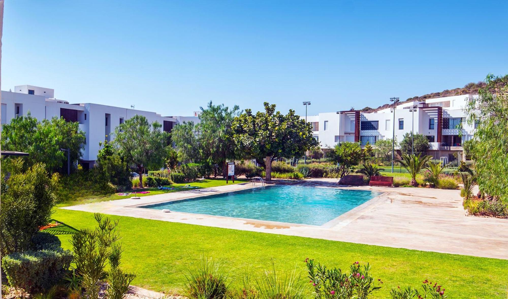 Golf View, Pool,2 Min Walk To Beach, Nakta Taghazout Zewnętrze zdjęcie